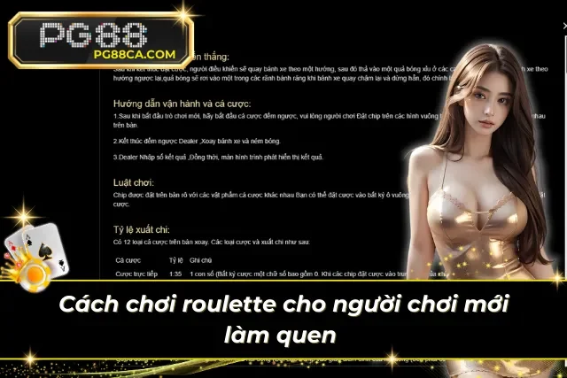 Bước đầu làm quen Roulette đơn giản, nâng cao tích lũy kinh nghiệm