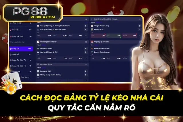 Cách Đọc Bảng Tỷ Lệ Kèo Nhà Cái